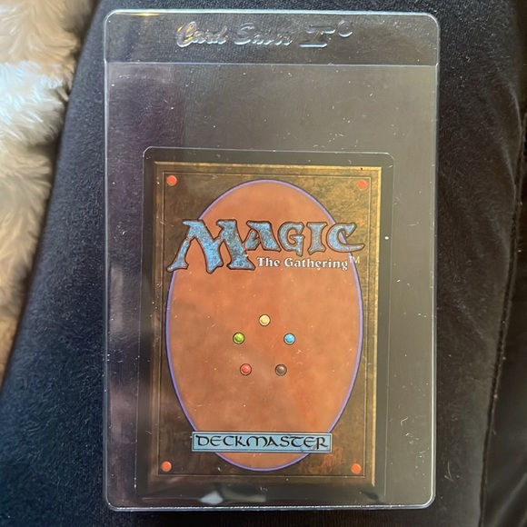 🎉 HOST PICK🎉 Magic The Gathering Deckmaster Prismatic Ward Playing Card w|Case - Picture 4 of 4